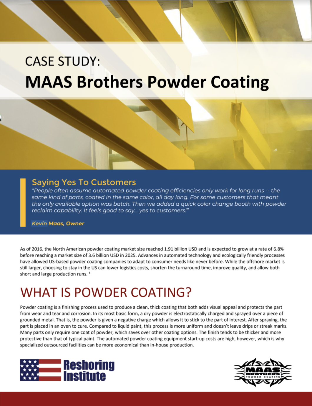 MAAS Brothers Powder Coating